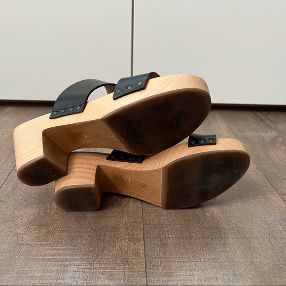 Madewell Clara clog sandal heel 7.5 - Picture 6 of 8